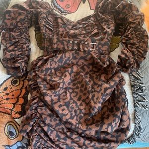 Nicholas leopard dress.